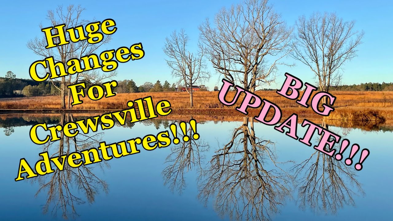 Big Crewsville Adventures Update!  No More Lake View Flower Garden Updates?!?