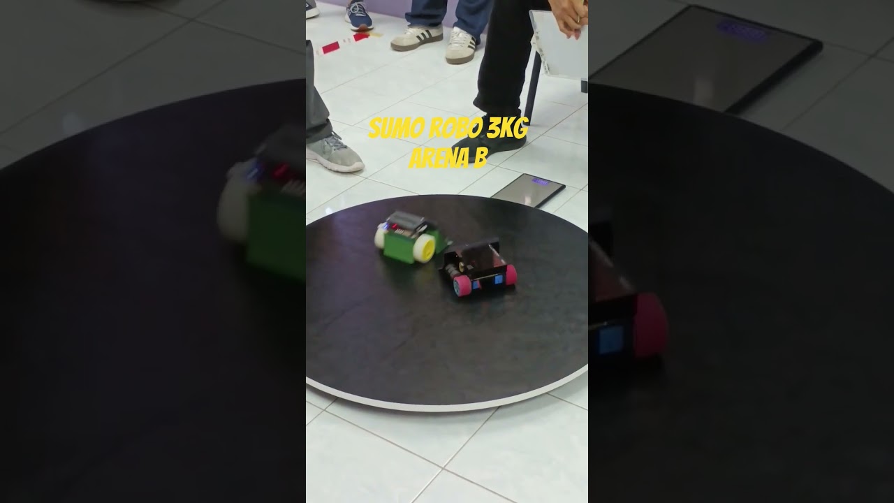 battle 3kg sumo #polycc #sumorobot #robotsumo #kkas