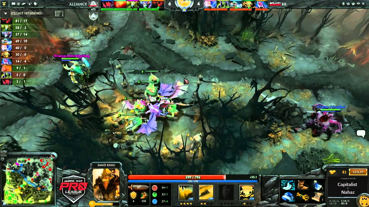 Alliance vs Balkan Bears Game 1 - joinDOTA MLG Pro League Season 2 - @DotaCapitalist @NahazDota