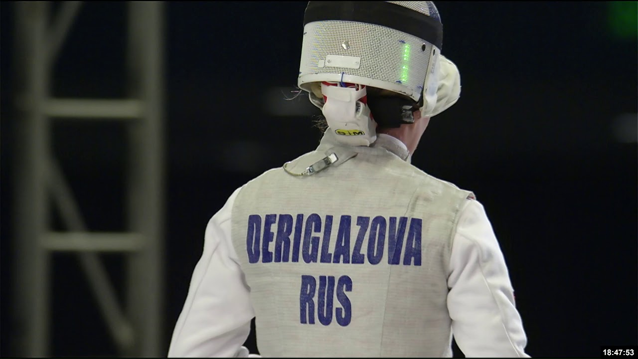 2019 Absolute FIE Grand Prix Anaheim Women's Foil Semis: Korobeynikova vs. Deriglazova