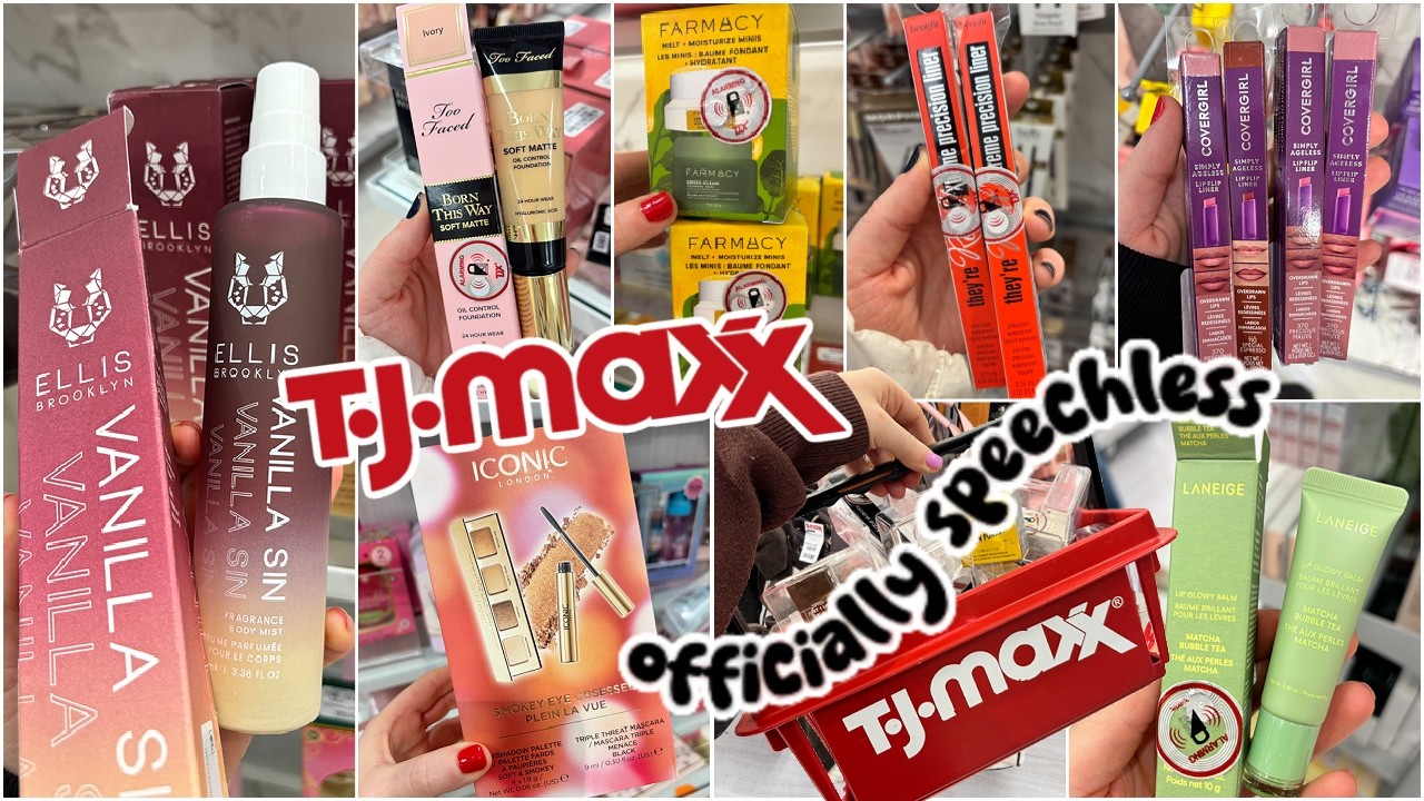В TJ MAXX СЕЙЧАС ВСЁ ПРОСТО ПОТРЯСАЮЩЕ! ELLIS BROOKLYN, TOO FACED, LANEIGE, MAC И МНОГОЕ ДРУГОЕ!
