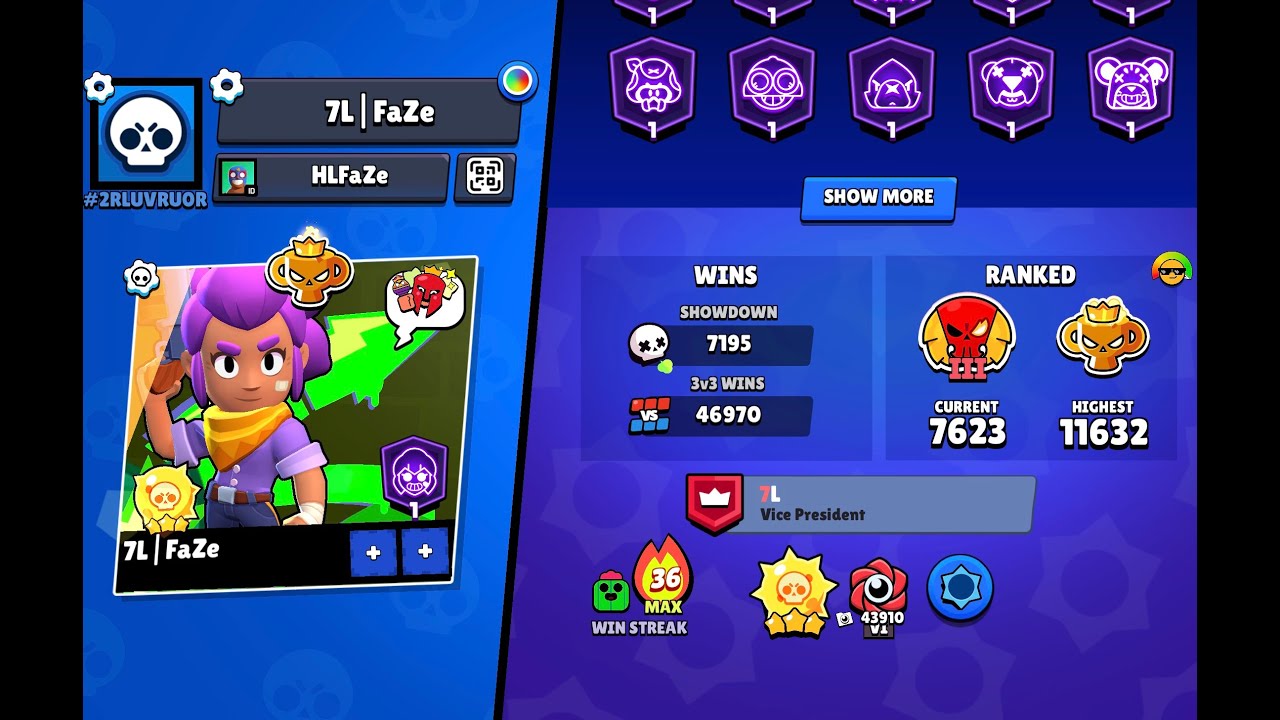 Brawl Stars Pushing Pro and 100k Trophies