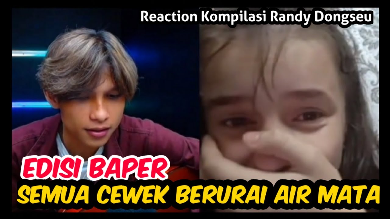 EDISI BAPER SINGING DI OMETV SEMUA CEWEK  MENANGIS - REACTION RANDY DONGSEU