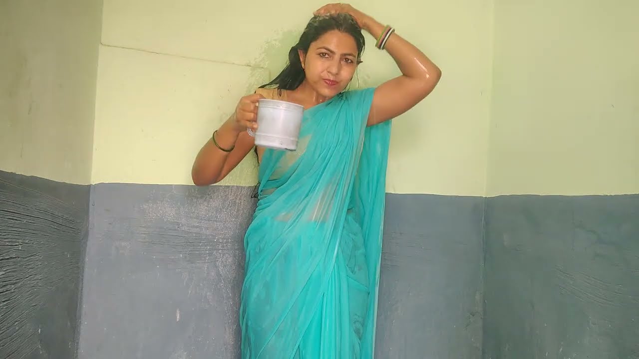 Long Hair shower🚿 hair wash part 1/ninichopra/hair care/full jhag 🚿shower/YouTube/viral/trending