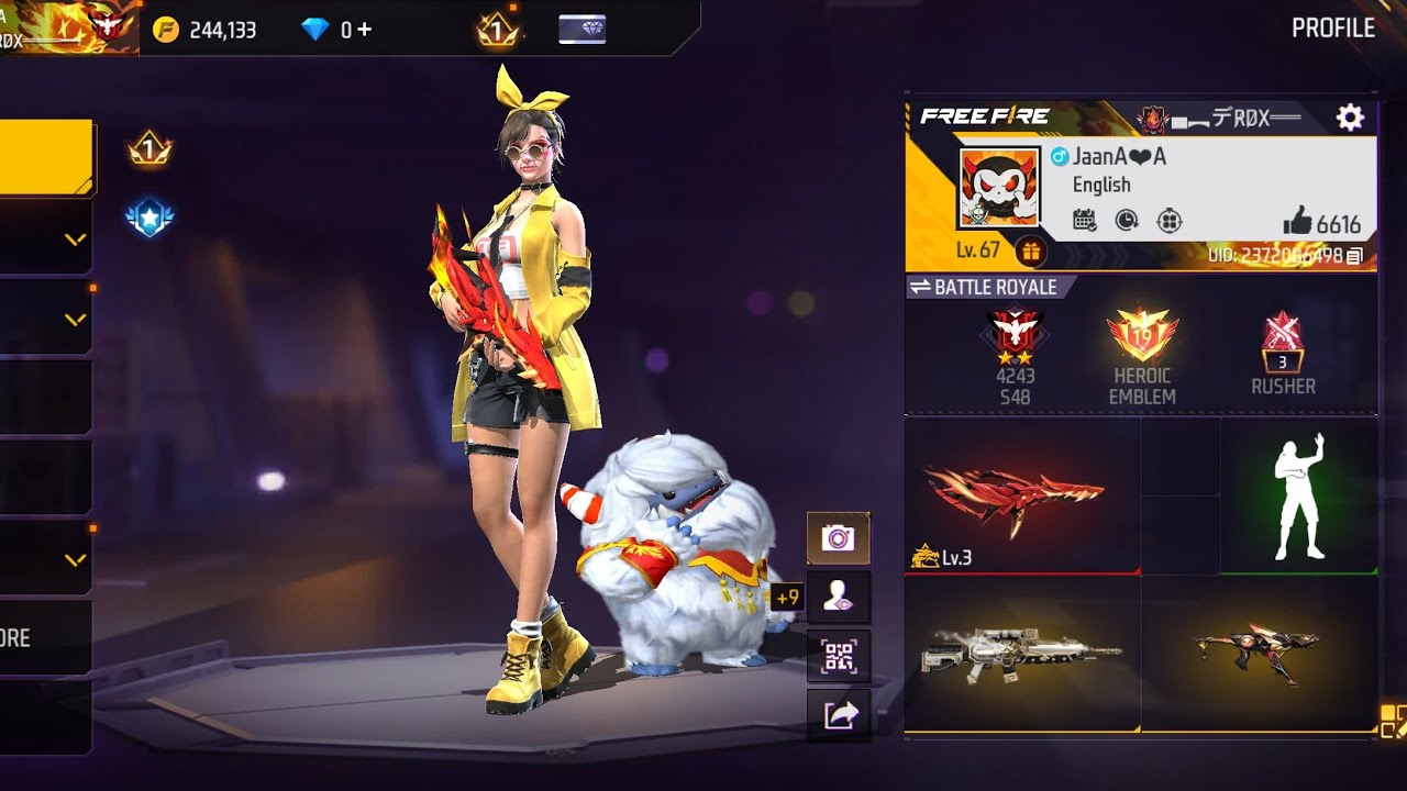 GARENA FREE FIRE. GAME PLAY 🥰