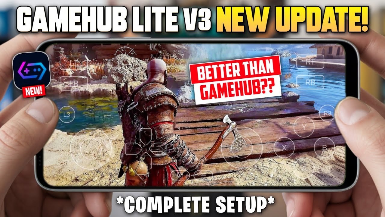 🚀 GameHub Lite V3 Is Here! Fastest & Cleanest Windows Emulator Yet (Full Setup + FPS Test)