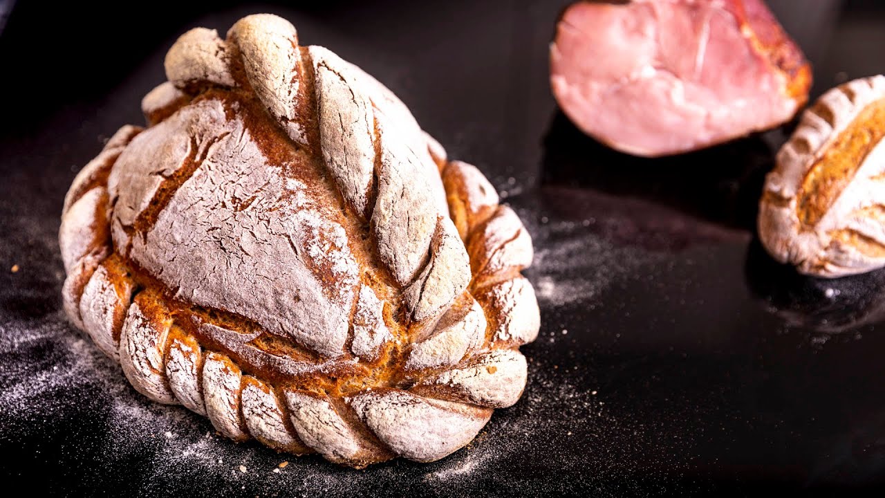 Osterschinken im Brotteig