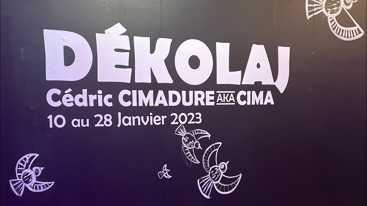 Vernissage Expo «DEKOLAJ» de CIMA - Extraits