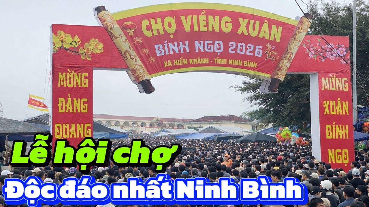 Chợ Viềng Phủ Giầy - Lễ hội chợ độc đáo nhất tỉnh Ninh Bình