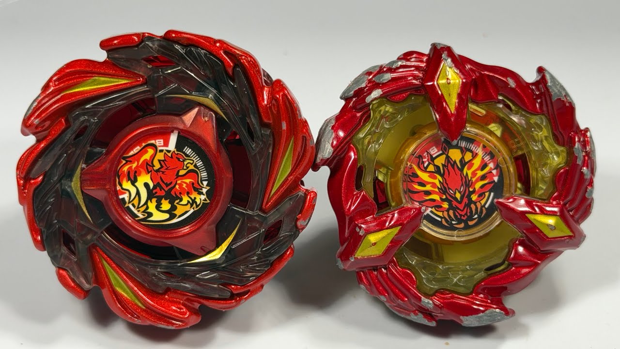 [BEYBLADE X] PheonixFlare Zillion 9-80 Wall Wedge Vs Phoenix Wing 9-60 Gear Flat  