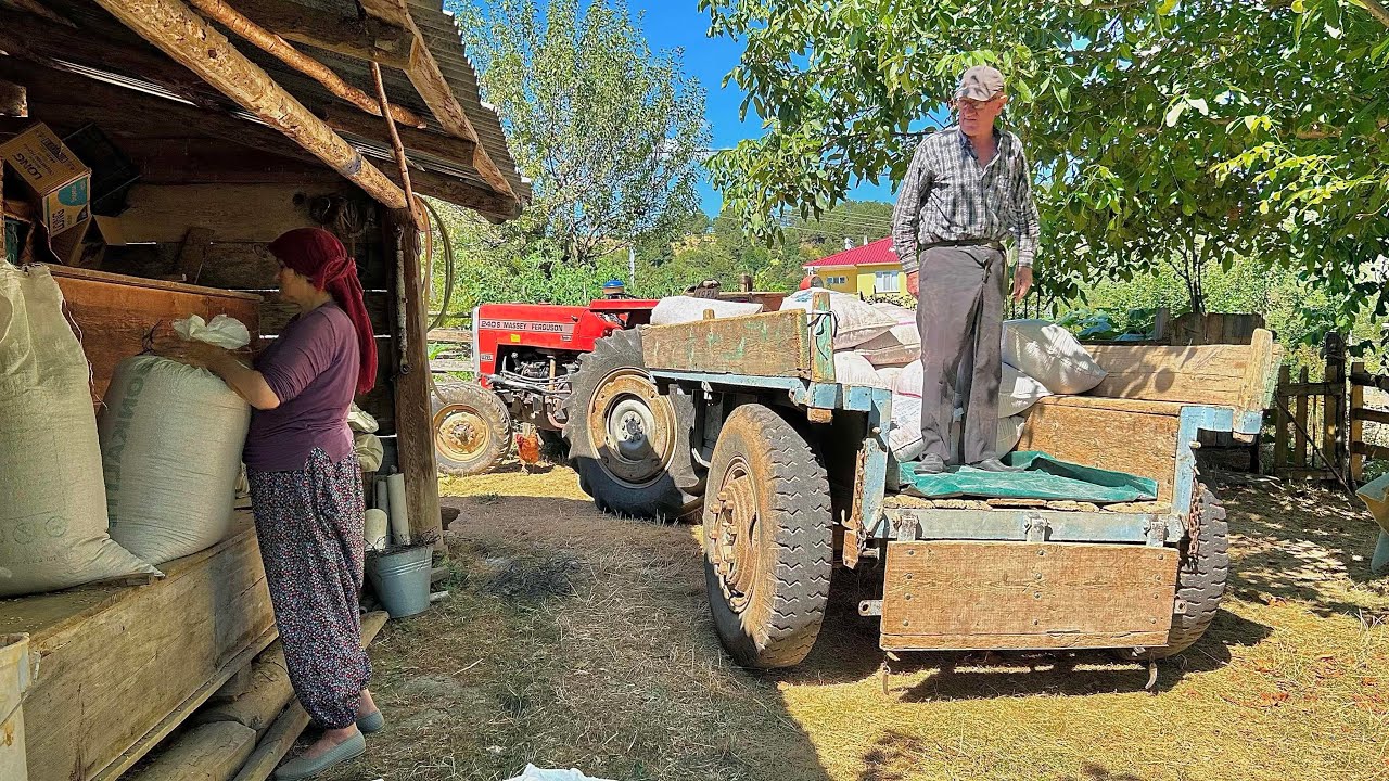 Тяжелая жизнь большой семьи в старом горном селе. Документальный