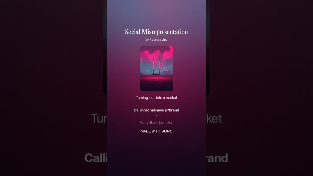 Social Misrepresentation &mdash; Sounds, Songs & Frequencies | Official Audio / Suno Exclusive #music
