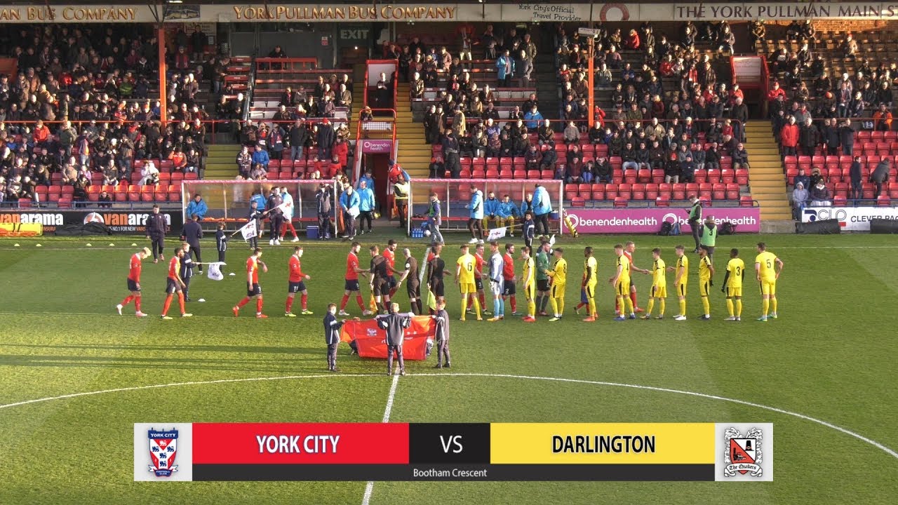HIGHLIGHTS: York City 4-0 Darlington (01/01/2019)