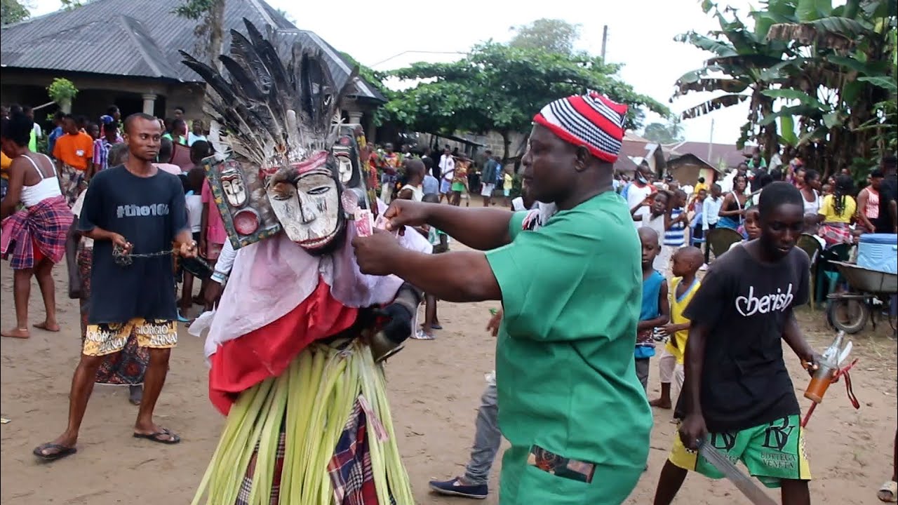 Ubio Masquerade 2023, Marking The End of Ogwu Ekpeye Festival At Ubio Community