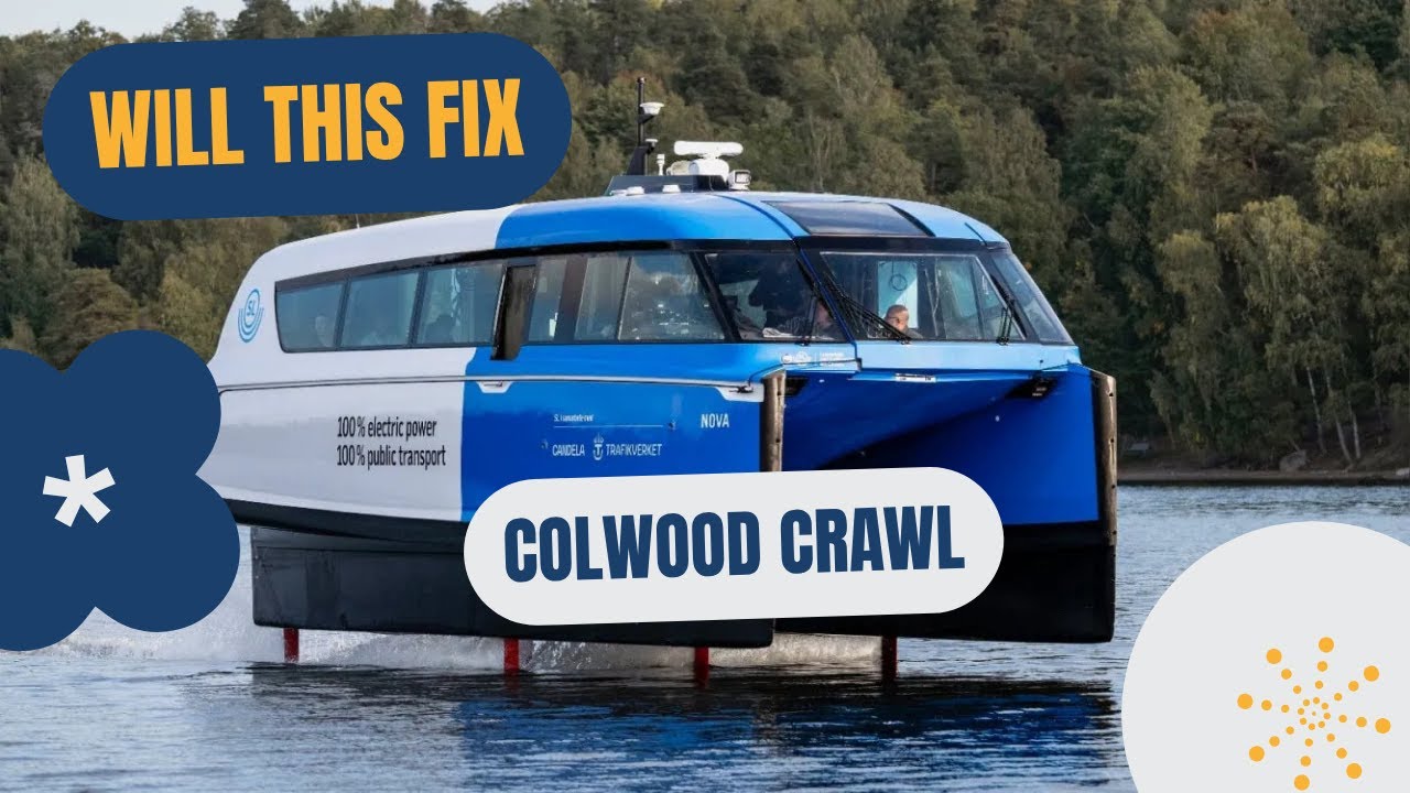 Revolutionizing Commute: The Hydrofoil Ferry Solution for Colwood Crawl