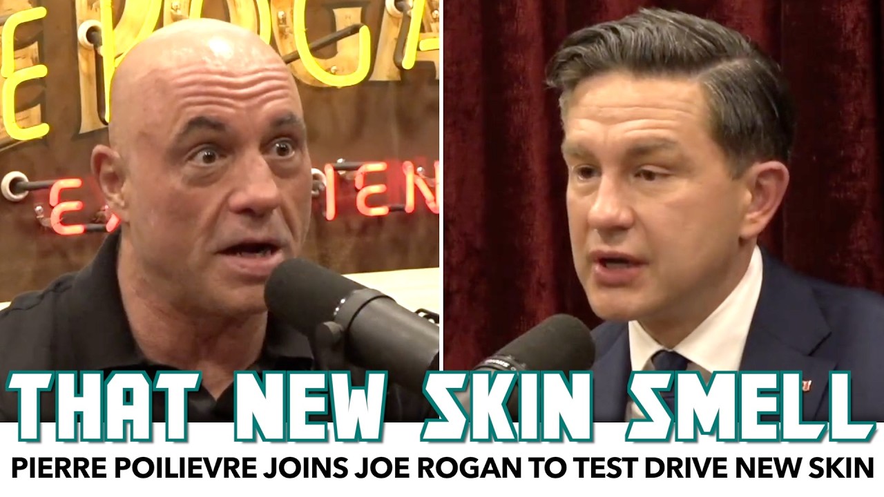 Pierre Poilievre Joins Joe Rogan To Test Drive New Skin
