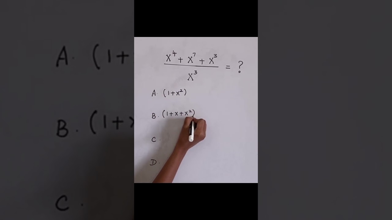 Exponent power math - factoring
