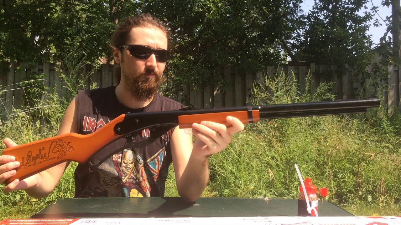 Мой первый пневматический пистолет Daisy Red Ryder .177 | Стрелялки на заднем дворе | ОБЗОР