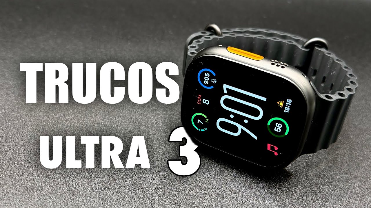 Trucos IMPRESCINDIBLES para Apple Watch Ultra ⌚️🔥 (Ahorra Batería y Úsalo PRO)