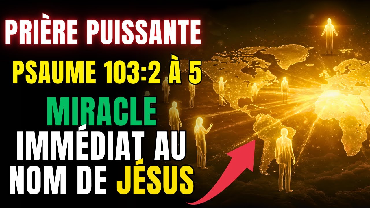 PRIÈRE DU MATIN | AVEC LE PSAUME 103:2 À 5 – GUÉRISON, RENOUVELLEMENT ET JEUNESSE COMME L’AIGLE !