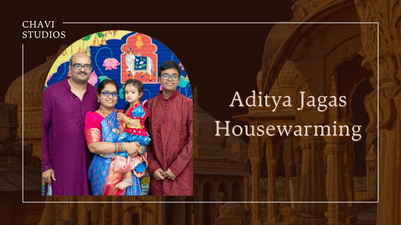 Adithya Jagas housewarming | Luxury Home | Housewarming Ceremony | Michigan USA | Chavi Studios