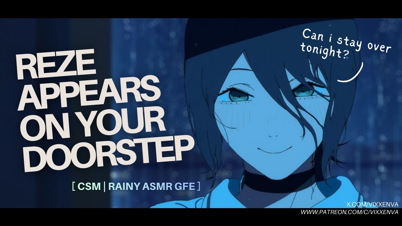 Reze Wants To Feel Safe With You | Cozy Chainsaw Man Comfort Audio (Rainy Night GFE 🌧️)