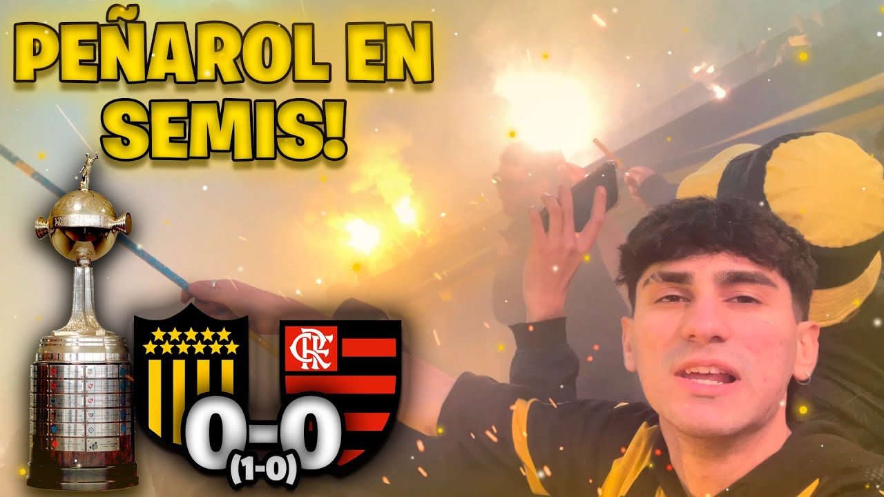PEÑAROL ENTRE LOS 4 MEJORES DE AMÉRICA | PEÑAROL VS FLAMENGO (0-0) | NOCHE de COPA LIBERTADORES