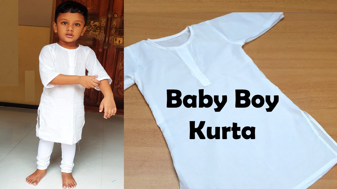 Baby Boy Kurta cutting & stitching / Childrens day special /ശിശുദിന സ്പെഷ്യൽ dress making