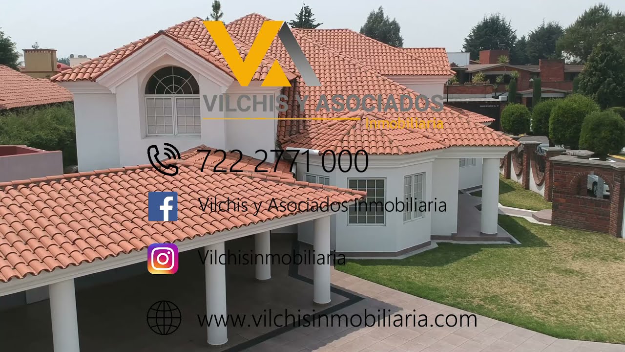 Hermosa casa en Venta Fracc La Asuncion Metepec  Edo Mex.