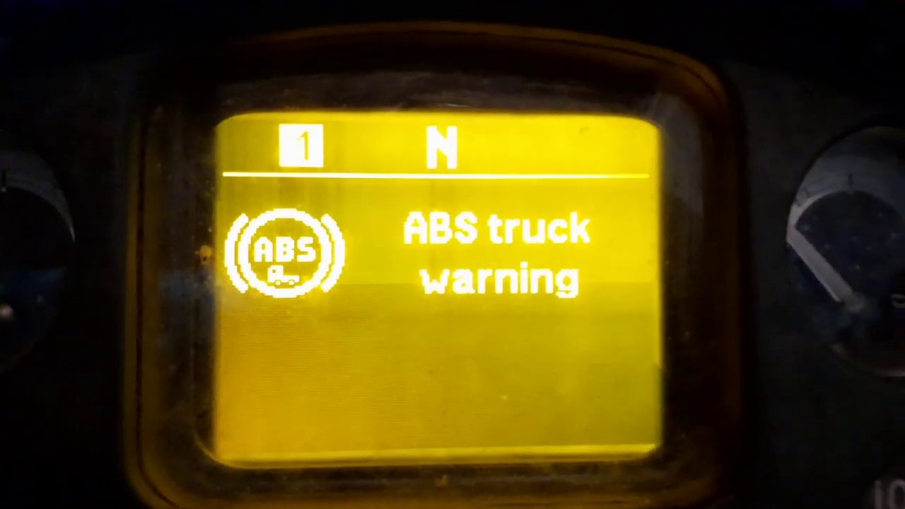 DAF ABS fault