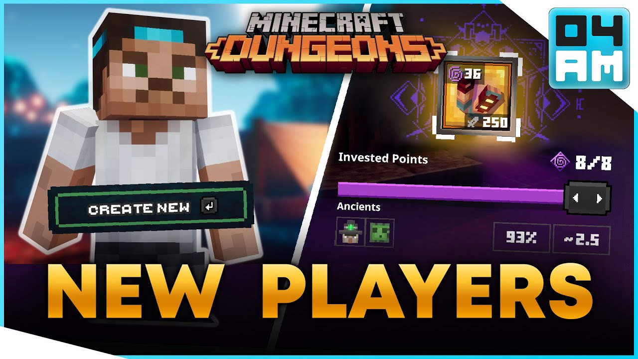 NEW & RETURNING Players Guide - EVERYTHING You Need To Know in Minecraft Dungeons