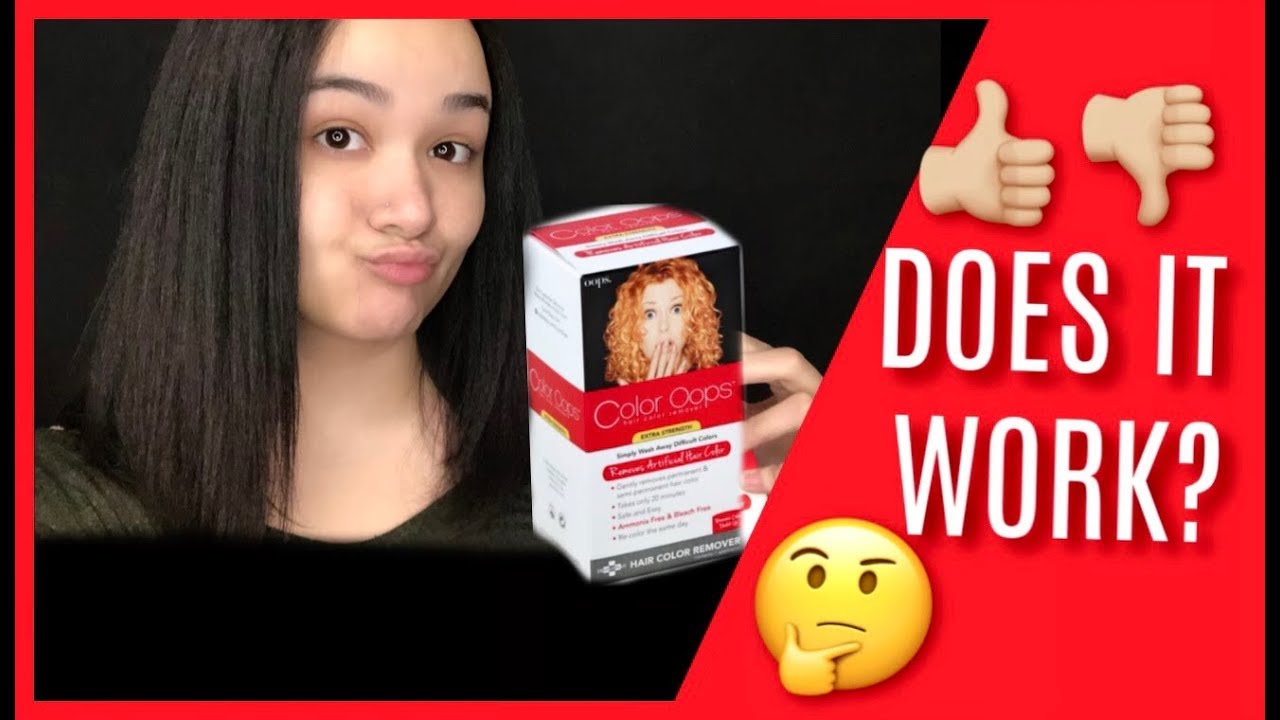 Como Remover El Color Negro del Cabello| Color Oops| Ashley Benitez
