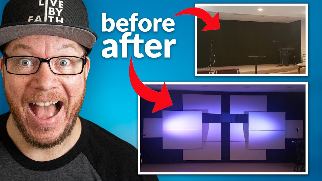 Putting Together a New Small Church Stage Design