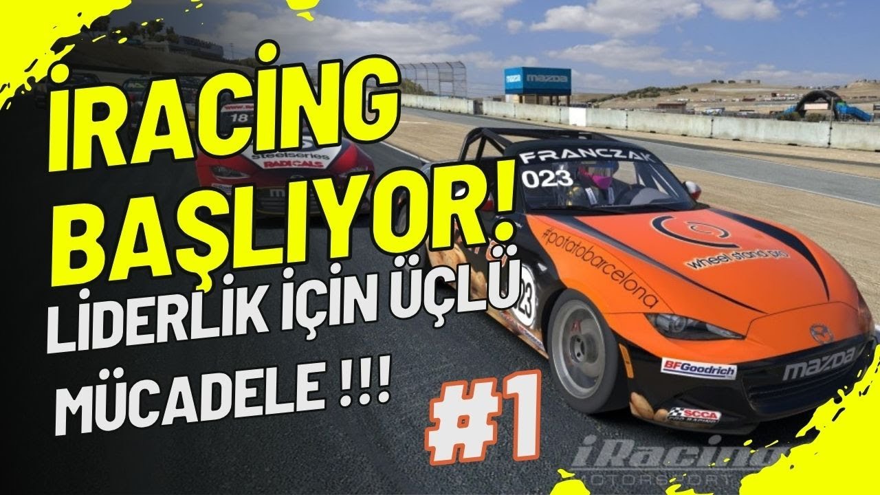 iRacing'e Başlıyorum - Başından Sonuna Kadar Yakın Yarış