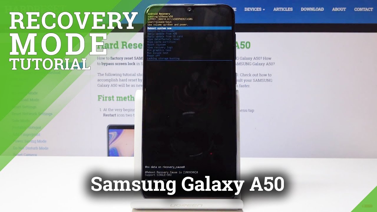 РЕЖИМ ВОССТАНОВЛЕНИЯ SAMSUNG Galaxy A50