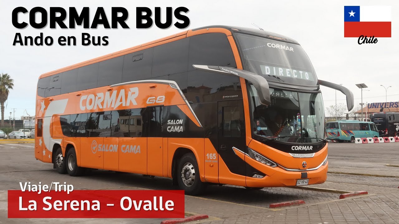 Поездка CORMAR BUS 165 LA SERENA OVALLE на автобусе MARCOPOLO G8 Scania SZYR43
