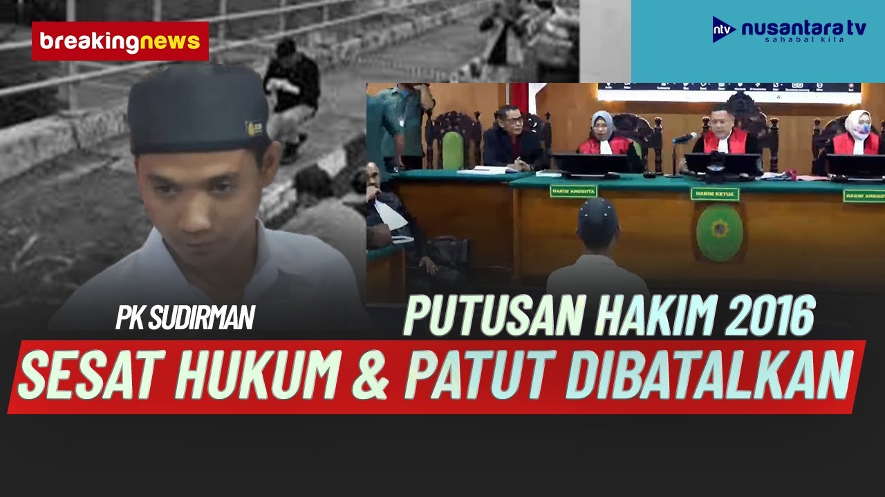 [FULL] Memori Sudirman di Sidang PK Kasus Vina: Keputusan Hakim Sesat Hukum - PART 1 | BREAKING NEWS