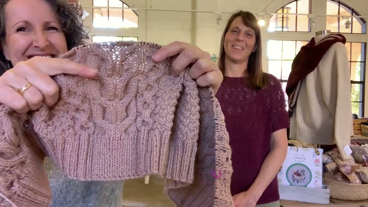 Look what we finished! Turtle Dove 2 Sweater, Ranunculus Sweater and Flax Sweater