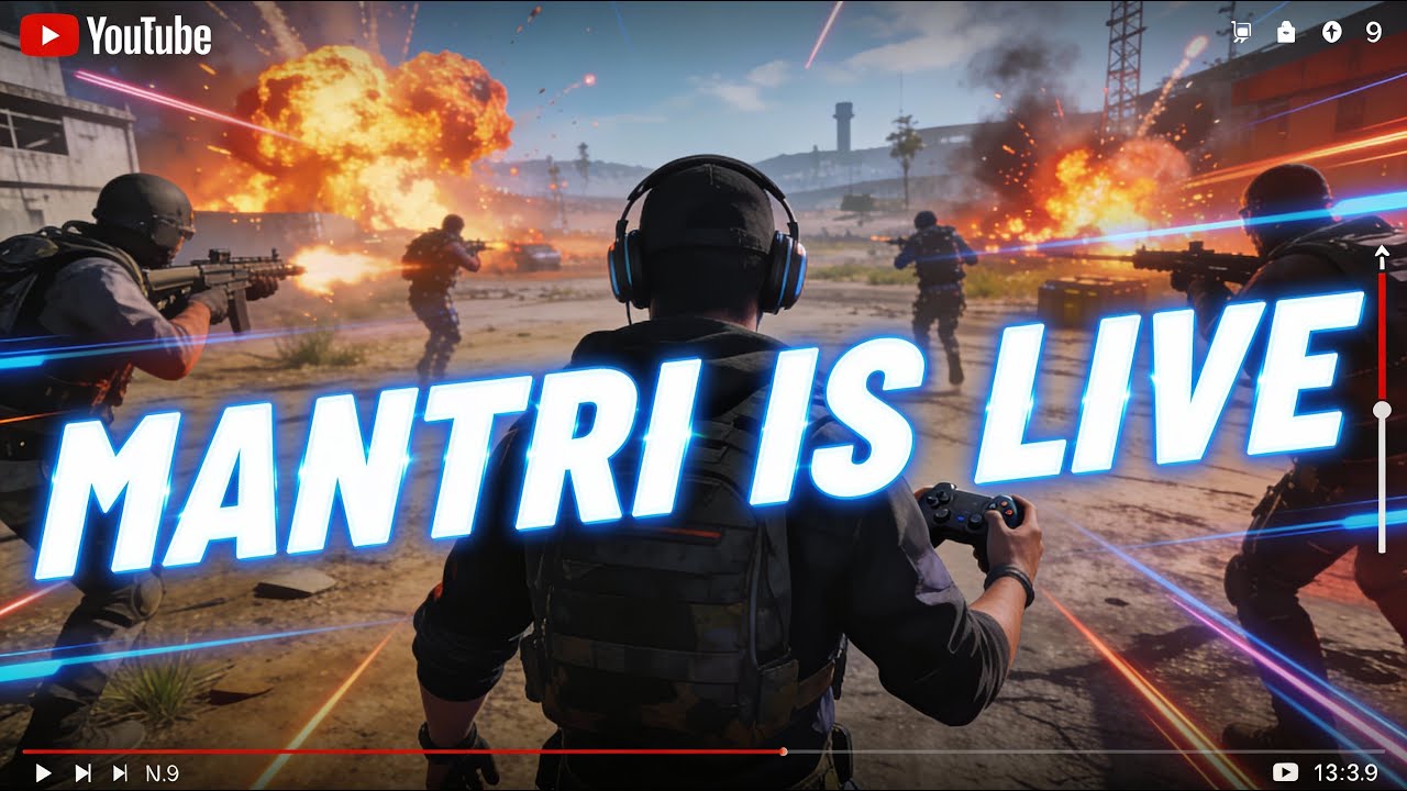 BGMI CLASSIC LIVE GAMEPLAY [ MANTRI IS LIVE ]
