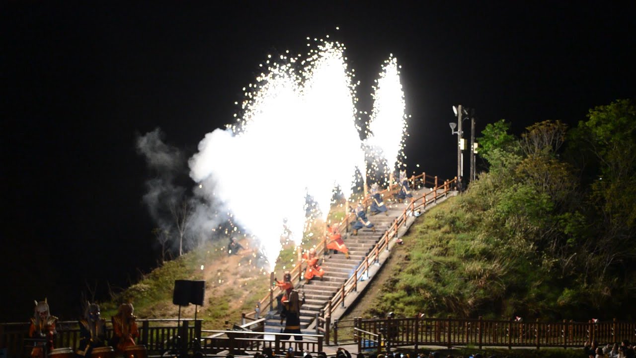 2024-06-01 登別温泉 地獄の谷の鬼花火2024 【初日撮影】