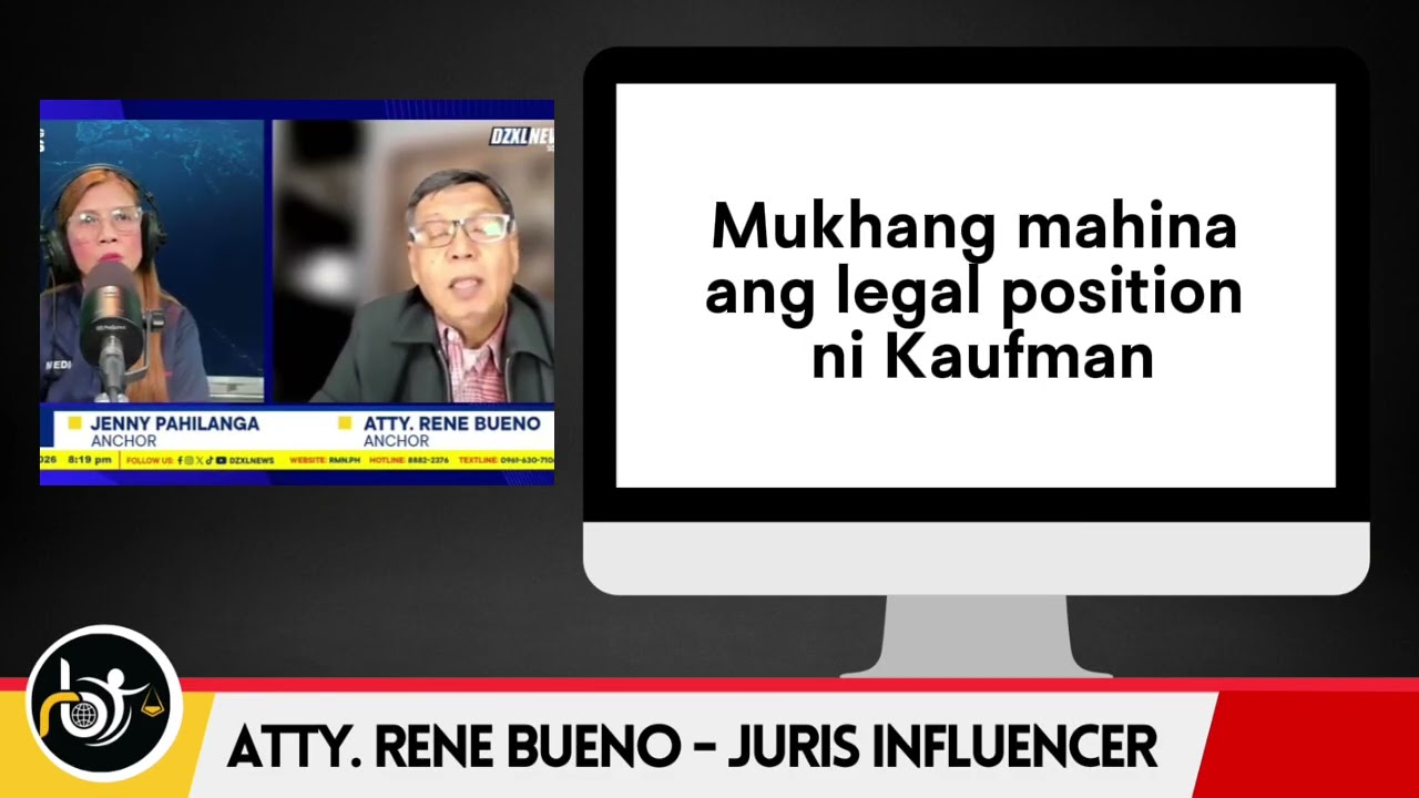 MAHINA ANG LABAN NI KAUFMAN? | Day 3 of Confirmation of Charges | Atty. Bueno Explains
