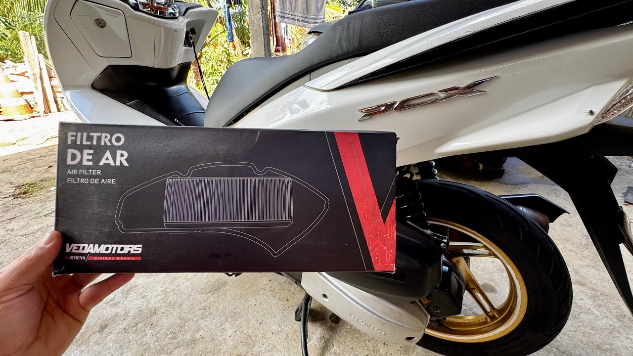 COMO TROCAR O FILTRO DE AR DA HONDA PCX