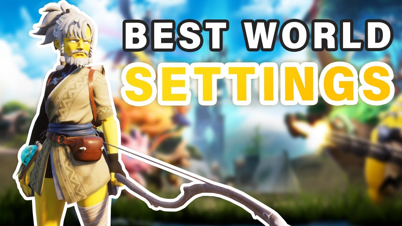 BEST Palworld Game World Settings for Beginners ► Palworld