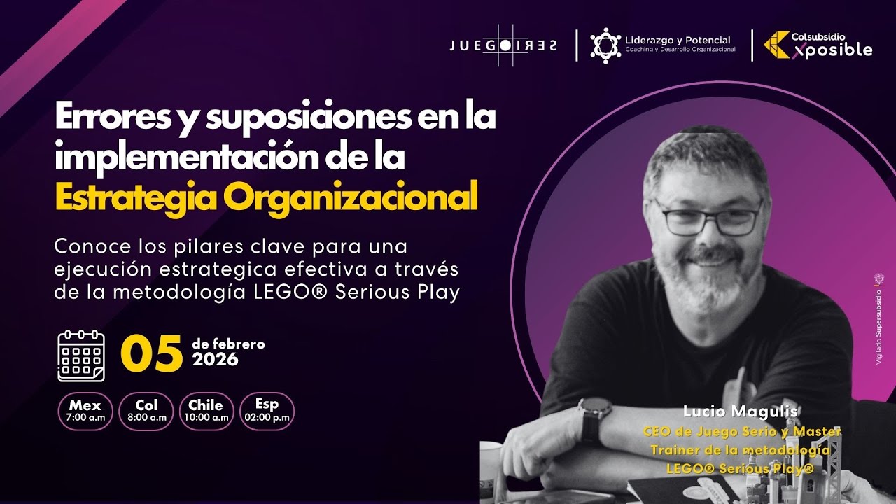Webinar | Errores y suposiciones en la implementación de la Estrategia Organizacional