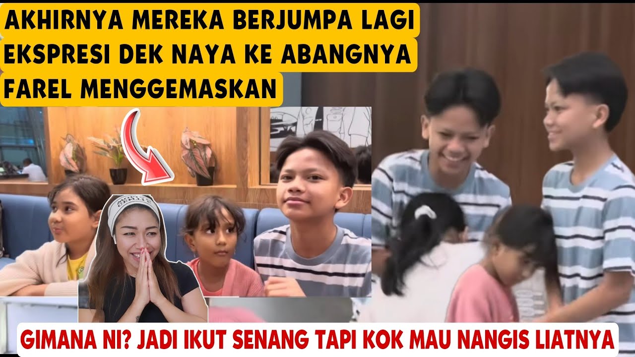 AKHIRNYA FAREL PRAYOGA JUMPA DENGAN VANIA & NAYA, JANGAN SAMPAI LEPAS ABANGNYA DEK NAYA😂