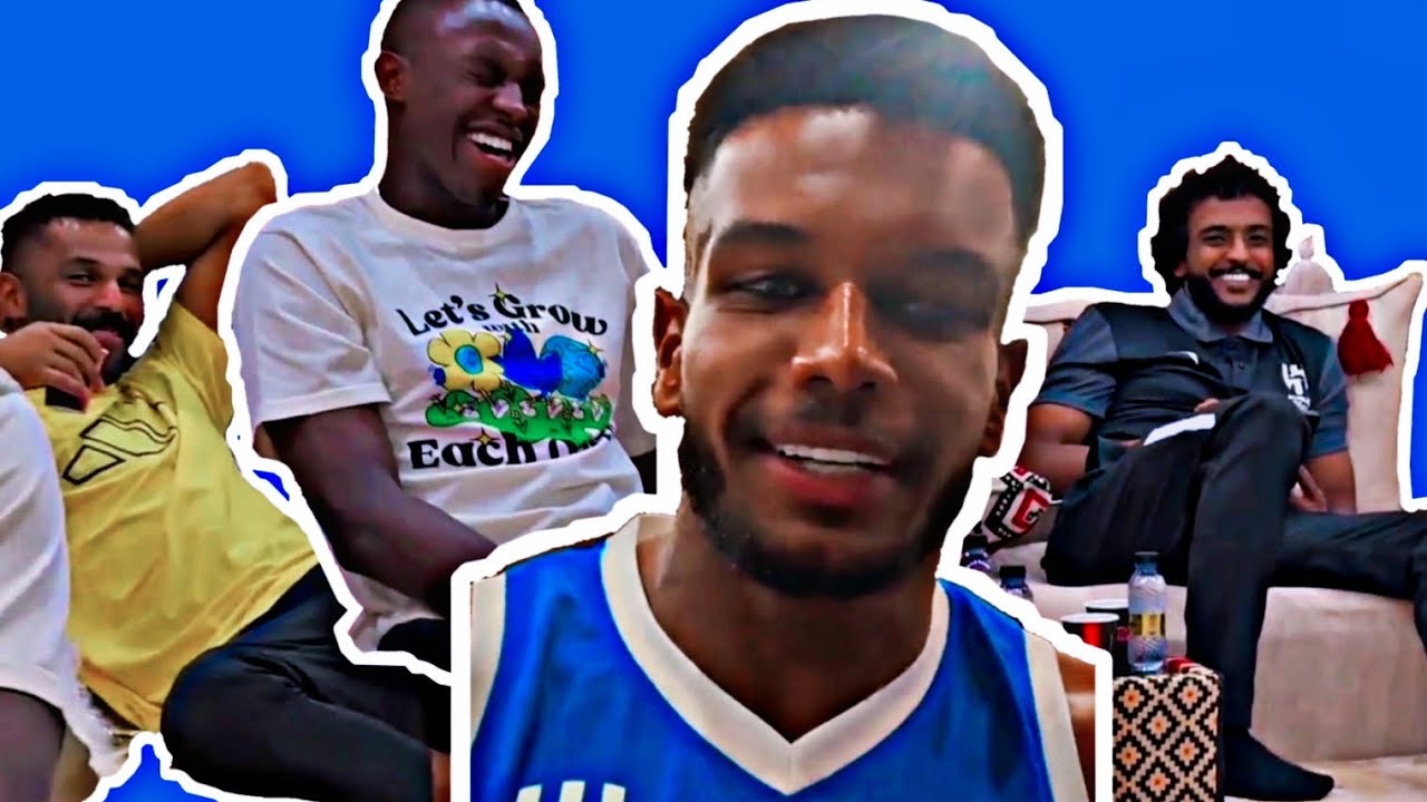 البليهي في حديقة النادي 🤣💙