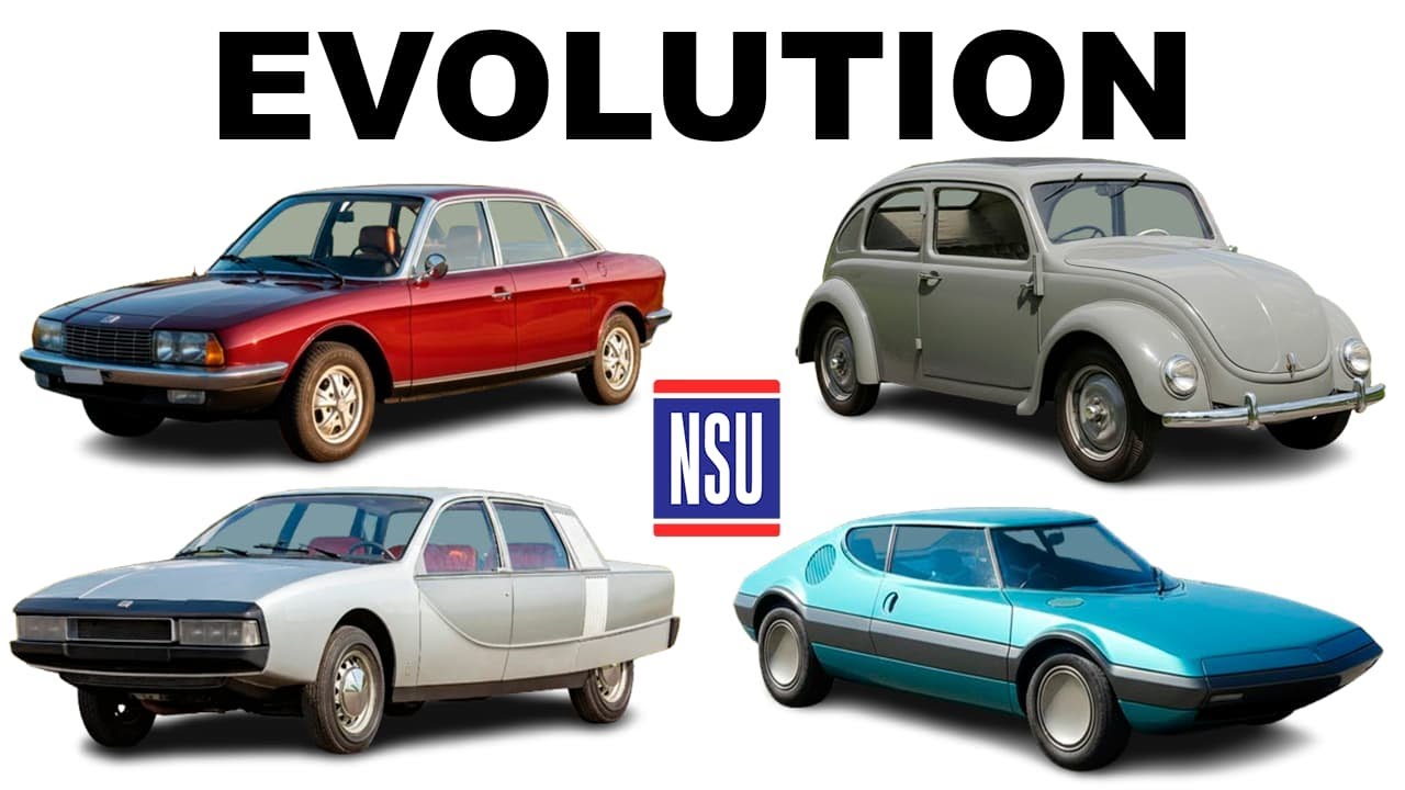 Evolution of NSU cars - Models by year