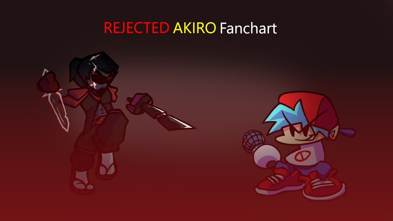 FNF Rejected Akiro Remix Fanchart | Fragmentality's Fanchart Collection