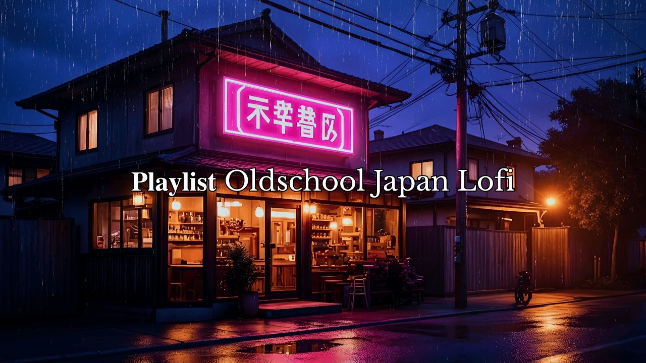 𝐏𝐥𝐚𝐲𝐥𝐢𝐬𝐭 Oldschool Japan Lofi ☕ Smooth Chill Vibes