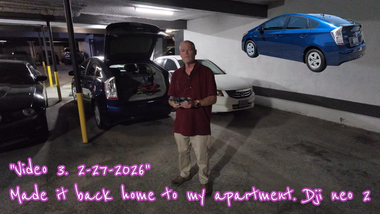 LasVegasLuxorTrip. 2-27-2026  DjiNeo2. Video3. MadeItBackToMyApartment